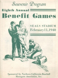 1940: 8th Annual Nealon Benefit Games Seals Stadium