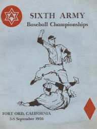 1956 Sixth Army Baseball Championships (Fort Ord)