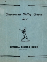 1952 Sacramento Valley League