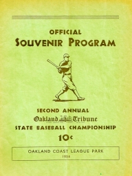 1934: 2nd Annual Oakland Tribune Tournament 