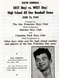 1949: Sixth Annual East vs. West High School All-Stars