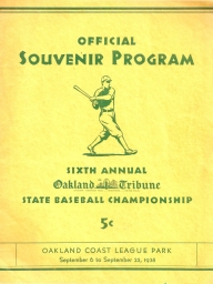 1938: 6th  Annual Oakland Tribune Tournament