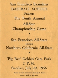 1956: 10th Annual SF Examiner All-Star Championship Game