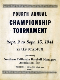 1941 Fourth Annual Championship Tournament 