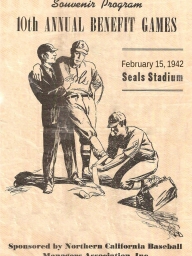 1942: 10th Annual Nealon Benefit Games Seals Stadium