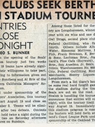 1940 Third Annual Championship Tournament 