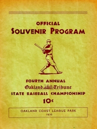 1936: 4th Annual Oakland Tribune Tournament 