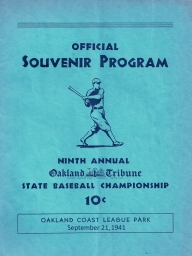 1941: 9th Annual Oakland Tribune Tournament 