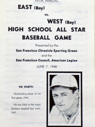 1948: Fifth Annual East vs. West High School All-Stars 